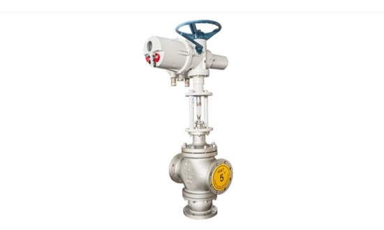 Three-way control valve