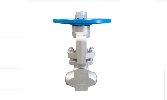 Anti-erosion high-pressure stop valve